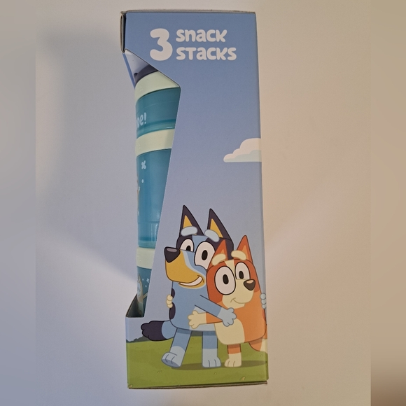 Bluey 3 pack Snack Containers BPA and Phthalate-free Dishwasher Safe Whiskware - Picture 6 of 7